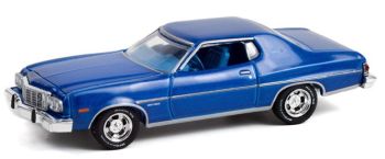 GREEN13310-B - FORD Gran Torino Sport 1974 azul de la serie GLMUSCLE en blister