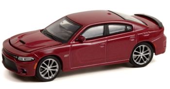 GREEN13310-E - DODGE Charger R/T Scat Pack 2017 Burdeos de la serie GLMUSCLE bajo blister