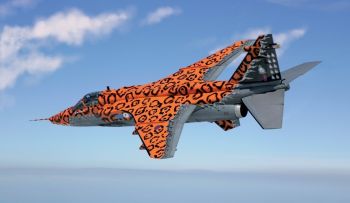 ITA1357 - Avión caza JAGUAR GR.3 Big Cat para montar y pintar