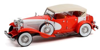 GREEN13627 - DUESENBERG II SJ 1934 Rojo y Blanco