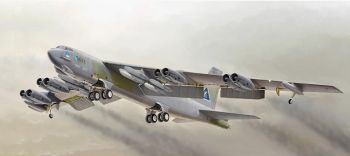 ITA1378 - Avión B-52G Stratofortress para montar y pintar