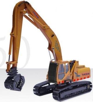 CON2200/01 - Excavadora CASE CX 240B MH Con garra de demolición "HEBO"