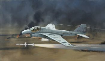 ITA1392 - Avión A-6E Intruder US Navy/USMC para montar y pintar