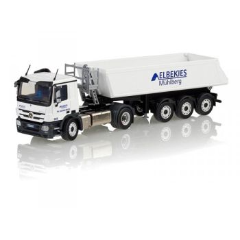 CON72202/05 - MERCEDES-BENZ Actros MP03 con volquete de 3 ejes SCHMITZ CARGOBULL "ELBEKIES MÜHLBERG"