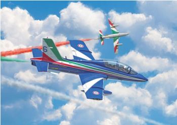 ITA1418 - Avion MB 339A PAN 2018 para montar y pintar