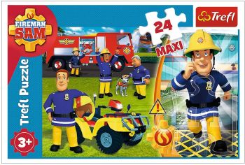 TRF14290 - Maxi Puzzle 24 Piezas SAM EL BOMBERO