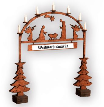 NOC14681 - Arco de entrada al mercado navideño