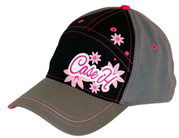 CAS14CIH038 - Gorra CASE IH "Negro gris con flores"