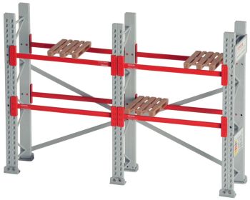 ROS00149 - Racks de almacenamiento TOYOTA con 6 paletas Escala: 1/24