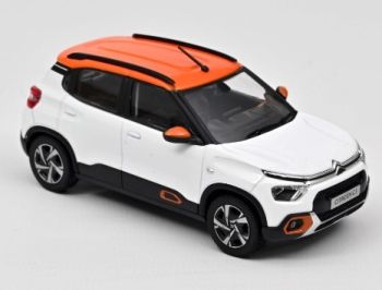 NOREV155221 - CITROËN C3 2021 Blanco con techo naranja