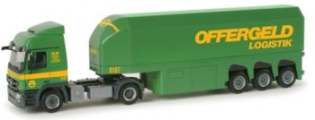 HER156554 - MERCEDES Actros L 08 4x2 con remolque de transporte de vidrio 3 Ejes OFFERGELD