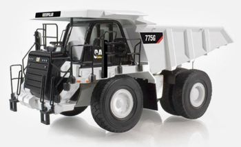 TON30002/02 - Dumper CATERPILLAR 775G blanco