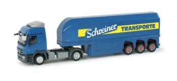 HER157179 - MERCEDES Actros L08 con remolque SCHREINER de 3 ejes