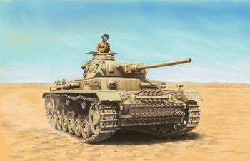 ITA15757 - Char Pz. Kpfw. III Ausf.J/L/M/N para montar y pintar