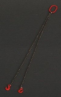 YCC307-R - Cabestrillo De Elevación Con 2 Patas De 10cm "Rojo"