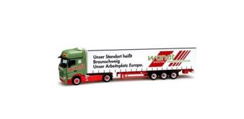 HER159050 - MERCEDES Actros Giga con remolque basculante WANDT