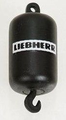 YCC214 - Gancho 10;5 Toneladas Negro LIEBHERR