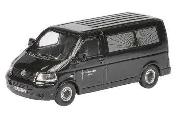 SCH26146 - VOLKSWAGEN T5 Coche fúnebre Escala: 1/87