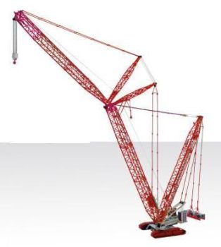 CON2744/01 - Grúa sobre orugas de celosía TEREX Superlift 3800 BAUMANN