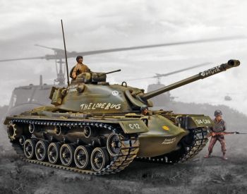 REV17853 - Tanque M-48 A-2 Patton construible