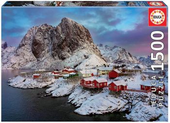 EDU17976 - Puzzle 1500 Piezas Isla Lofoten en Noruega