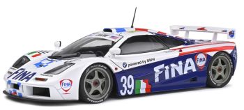 SOL1804103 - Mc LAREN F1 GTR Cola corta 24H du MANS 1996 Blanco y azul