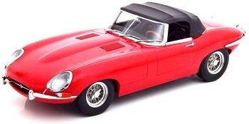 KKS180484 - JAGUAR E Type Cabrio cerrado rojo