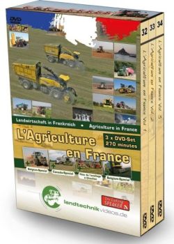 PACKDVDFR - Pack 3 DVD Agricultura en Francia vol. 1-2-3