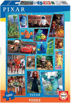 EDU18497 - Rompecabezas de 1000 piezas de personajes de Disney Pixar