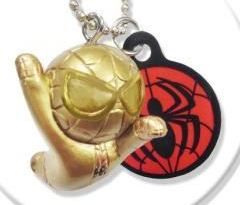 T8865G - Llavero Figura MARVEL - SPIDER-MAN ORO