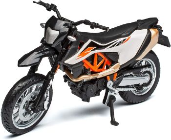 MST19131 - KTM 690 SMC R Negro blanco y naranja
