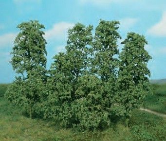 HEK1642 - Lote de 12 árboles naturales "Verde oscuro"