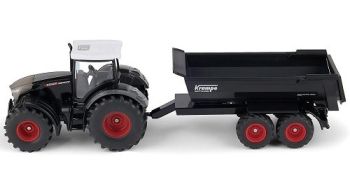 SIK2001 - FENDT 942 Vario con volquete KRAMPE HP20 negro