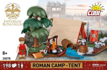 COB20078 - Tienda de campaña de legionario romano - 198 piezas