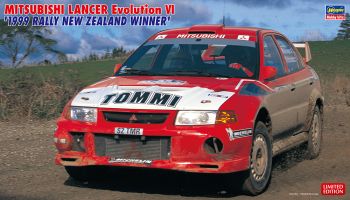 HAW20415 - MITSUBISHI Lancer Evo VI - Ganador Rally Nueva Zelanda 1999 para montar y pintar