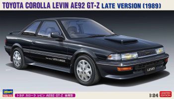 HAW20486 - TOYOTA Corolla Levin AE92 GT-Z Negro para montar y pintar