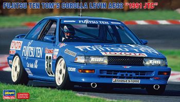 HAW20492 - TOYOTA Corolla Levin AE92 - Fujitsu Ten Tom's - JTC 1991 para montar y pintar