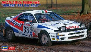 HAW20594 - TOYOTA Celica Turbo 4WD - Rally RAC 1995 para montar y pintar