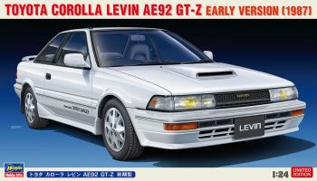HAW20596 - TOYOTA Corolla Levin AE92 GT-Z blanco para montar y pintar