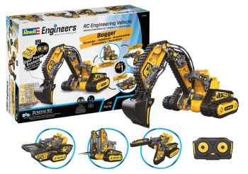 REV21304 - Máquina de construcción 4 en 1 RC para montar