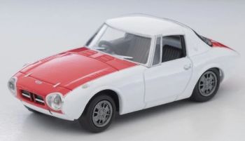 TOMLV-215A - Toyota Sports 800 de 1965, blanco y rojo.