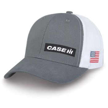 220076 - Gorra CASE IH gris con visera blanca
