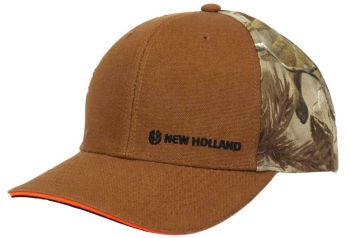 CASNH2207 - Gorra NEW HOLLAND marrón y camuflaje