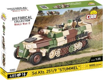 COB2283 - Tanque SD.KFZ.251/9 STUMMEL - 485 piezas