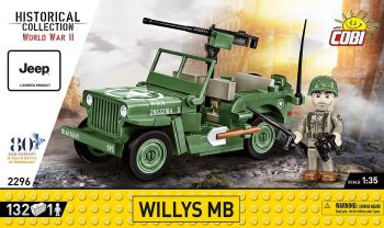 COB2296 - JEEP Willys MB con M2 80º Aniversario - 150 Monedas