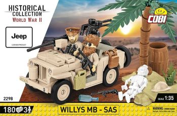 COB2298 - JEEP Willys MB - SAS - 180 piezas