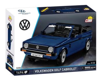 COB24360 - VOLKSWAGEN Golf I Convertible 1979 Azul - 1494 piezas