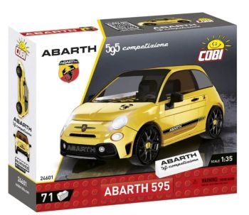 COB24601 - FIAT Abarth 595 Competizione amarillo - 71 piezas