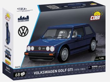 COB24615 - VOLKSWAGEN Golf GTI azul 1976-1983 - 68 piezas