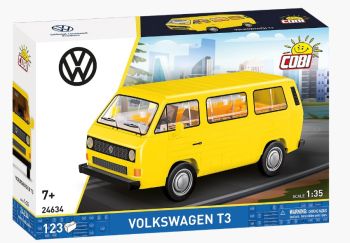 COB24634 - VOLKSWAGEN T3 amarillo - 123 piezas